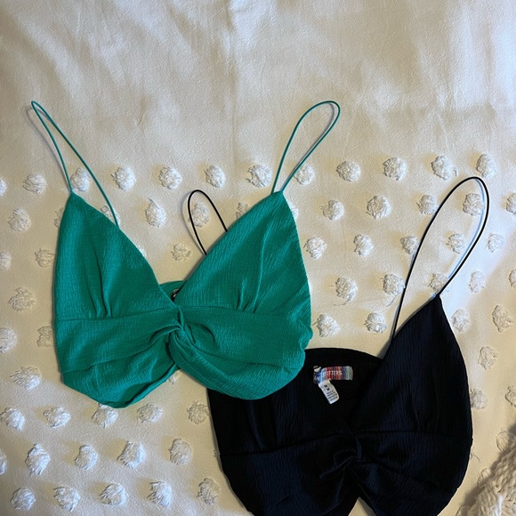 BUNDLE - green and black urban outfitters tops sizes s and m - Picture 5 of 7